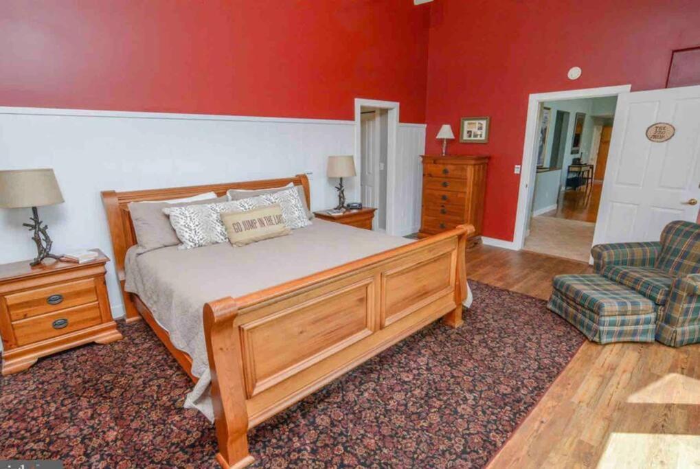 Villa Primo Vista! Spectacular views, Dock Slip, Hot Tub McHenry Exterior foto